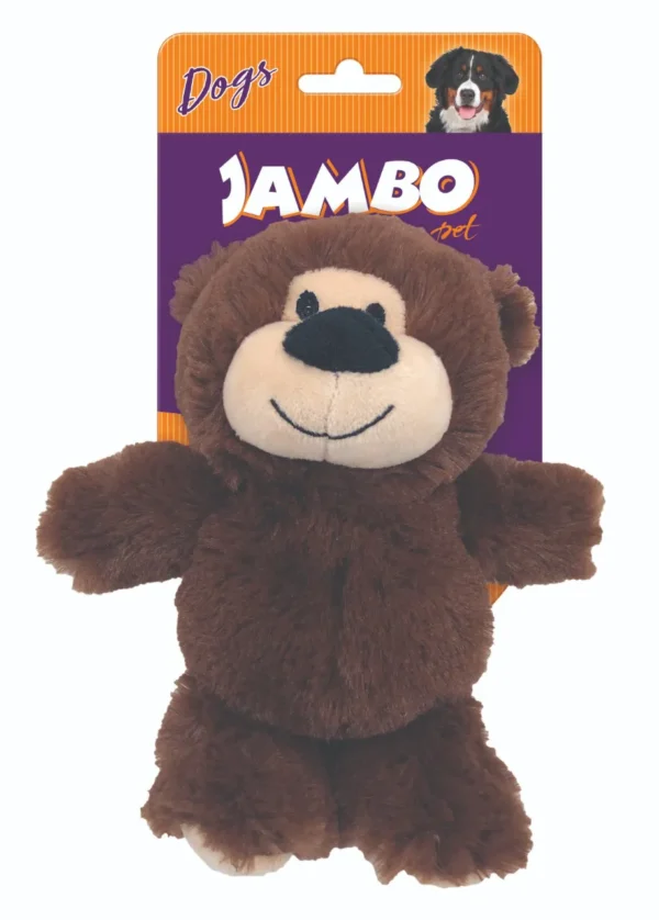 MORD PELUCIA HAPPY BEAR PEQUENO MARROM