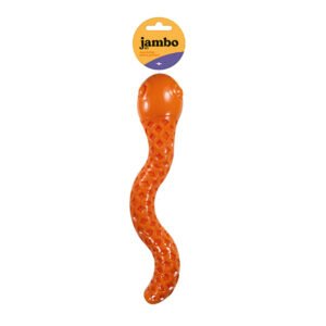 MORDEDOR COBRA TPR SOUND PEQUENA LARANJA