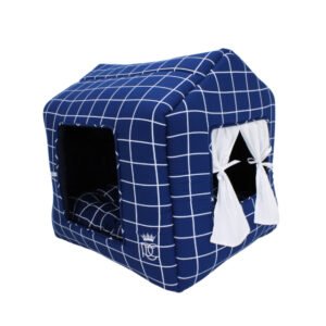 CASINHA PATA CHIC GRID MARINHO