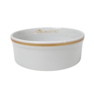 COMEDOURO PORCELANA PATA CHIC 600 ML