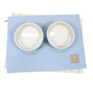 PORTA COMEDOURO PATA CHIC – LINN AZUL