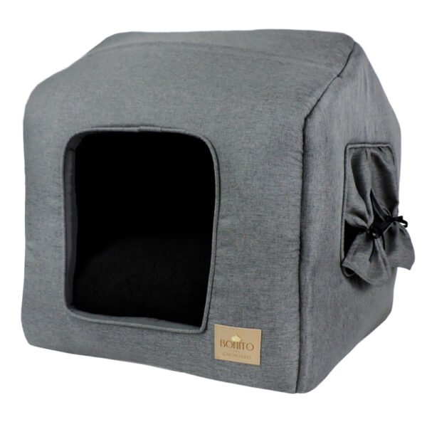 CASINHA RETANGULAR LINEN - GRAFITE - U