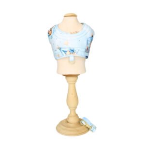 COLETE PEITORAL PATA CHIC SONINHO AZUL P
