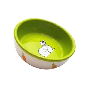 COMED PORCELANA COELHO VERDE 300ML CADA