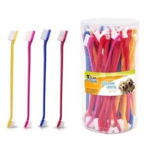 ESCOVA DENTAL DUPLA POTE C/ 50