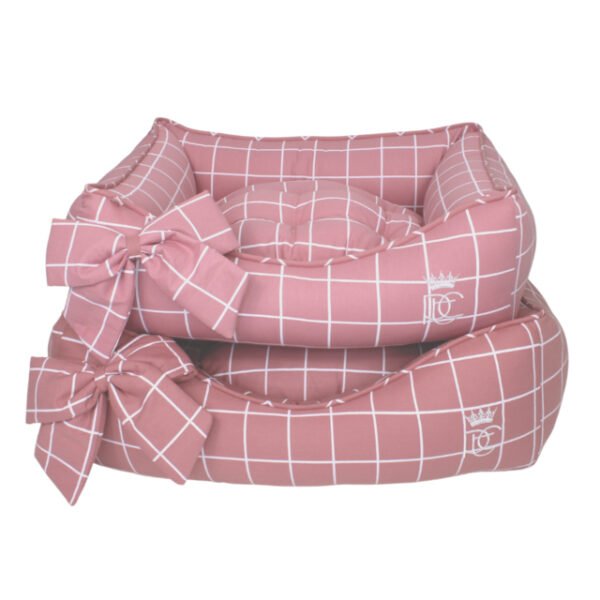 CAMA RET PATA CHIC GRID - ROSA G