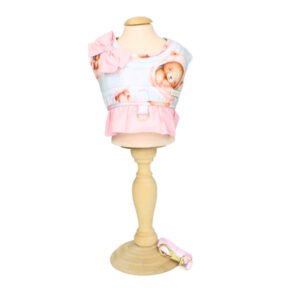 COLETE PEITORAL PATA CHIC SONINHO ROSA M