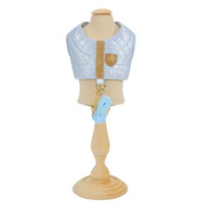 COLETE COM GUIA STRASS – AZUL M