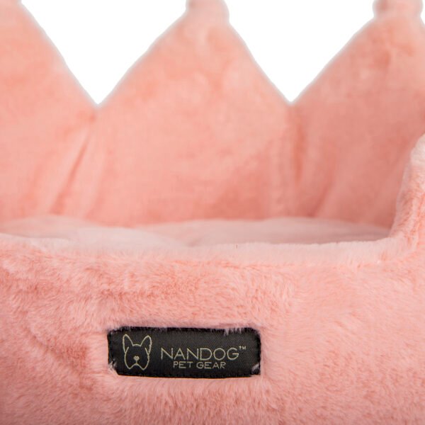 Crown Bed Pink - Large - Cama Pet - Coroa - (rosa) - Imagem 3
