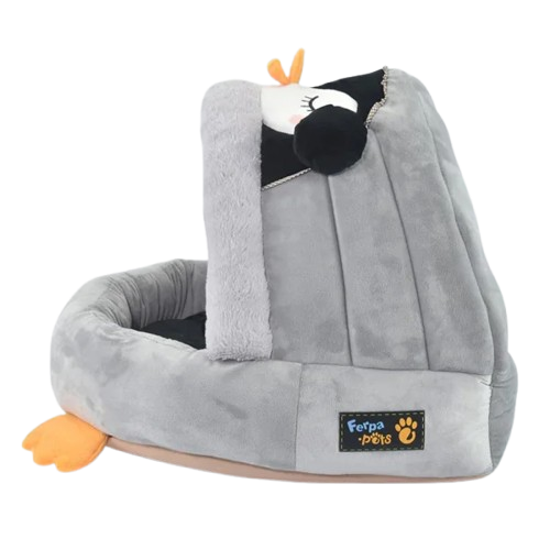 TOCA PET PINGUIM 9744 UNICO CINZA