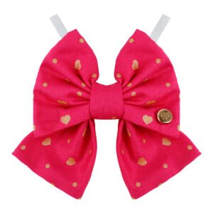 BORBOLETA CLA FEM CORACAO PINK 1UN – U