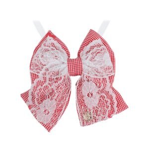 BORBOLETA LUXO CORACAO VERMELHO 1UN – U