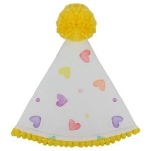 CHAPEU LUX HAPPY BIRTHDAY CORACAO COLORIDO 1UN – P