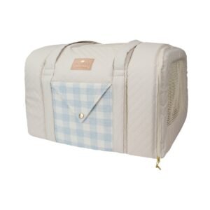 BOLSA AVIAO CLASSIC XADREZ AZUL – U